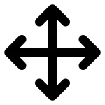 Direction Adjustment Three SVG Icon